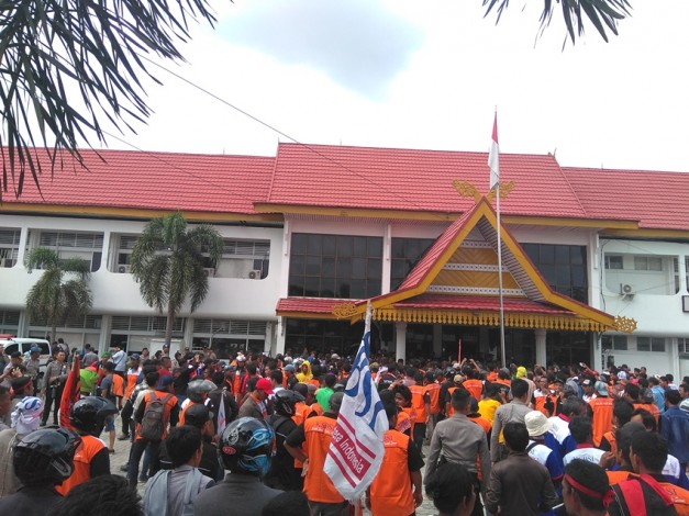 Tuntaskan Tuntutan Buruh, Disnaker Riau Turunkan Tim
