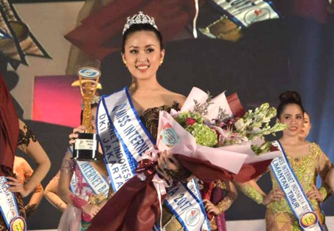Marsya Gusman Terpilih Jadi Miss Internet Indonesia, Ini Misi Khususnya