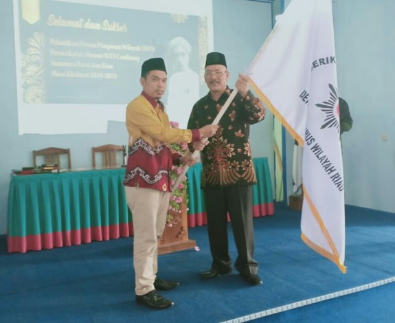Erisman Resmi Jabat Ketua DPW Alumni MTI Canduang Provinsi Riau