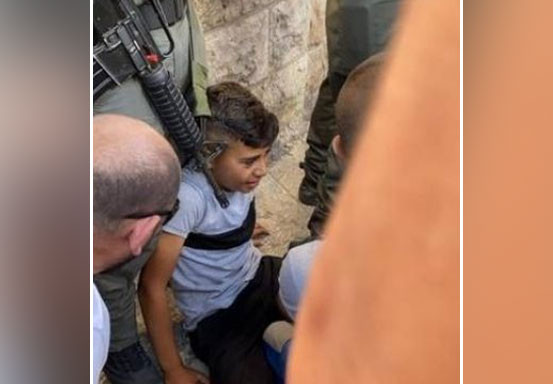 Polisi Israel Tabrak Bocah Gara-gara Pasang Bendera Palestina di Sepeda Saat Mau Beli Roti