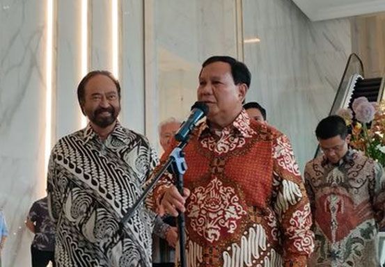 Prabowo Subianto-Surya Paloh Bertemu, Gerindra dan Nasdem Siap Koalisi?