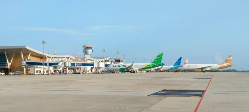 Bandara Pekanbaru Layani 246.113 Penumpang pada Mei 2023