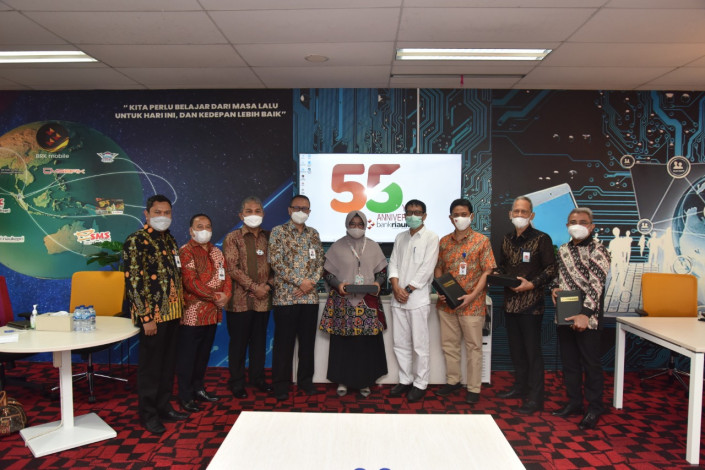 Jalin Sinergitas Pimpinan BUMD Riau Silaturahmi ke Bank Riau Kepri
