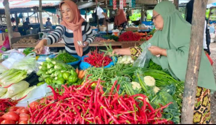 Cabai Merah hingga Tomat Picu Inflasi Riau 0,43 Persen di Bulan Juli