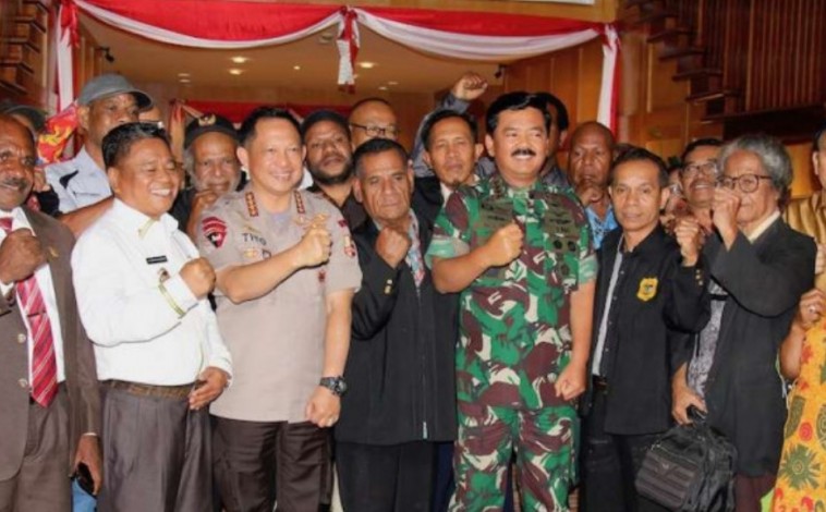 Kapolri dan Panglima TNI Berkantor di Papua Selama 10 Hari