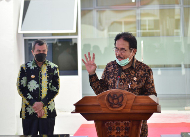 Menteri Sofyan Ingatkan BPN di Riau Waspada Mafia Tanah