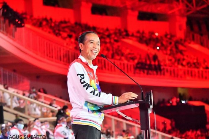 Jokowi Sebut Stadion Lukas Enembe Terbaik di Asia Pasifik
