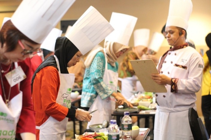 Berhadiah Jutaan Rupiah, Pegadaian Syariah Cooking Class Berlangsung Seru