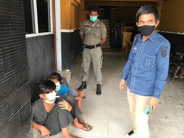 Tiga Anak Jalanan Ditangkap Satpol PP Pekanbaru, Ada yang Berasal dari Lampung