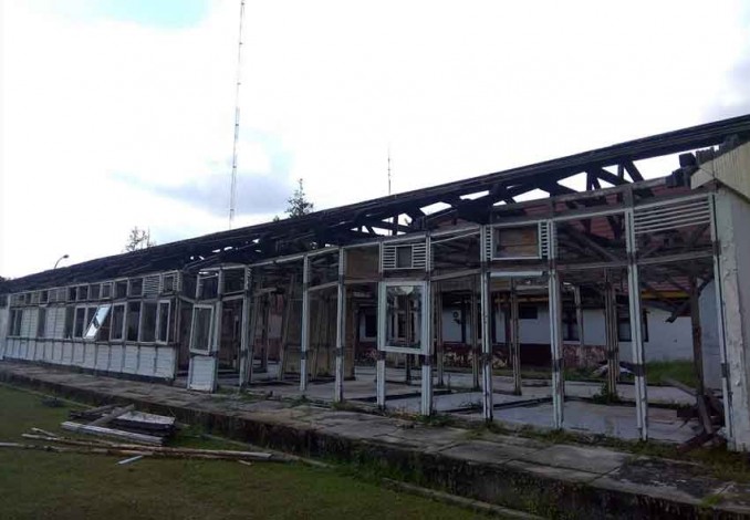 Begini Bentuk Eks Kantor Satpol PP di Komplek Gubernuran Riau