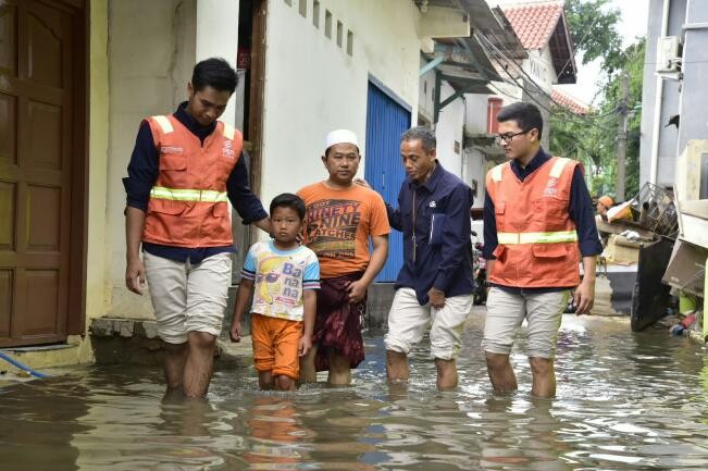 Peduli Banjir, PGN Salurkan Bantuan untuk Korban Banjir Jakarta