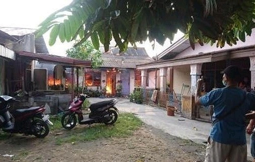 4 Unit Rumah Kontrakan Terbakar, Api Berasal dari Rumah yang Ditinggal Pulang Kampung