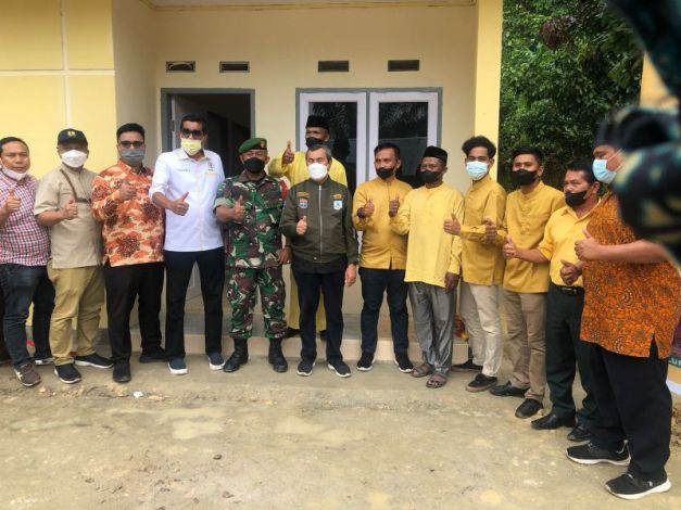Horee! 44 Unit RLH Diserahkan ke Empat Kelurahan di Pekanbaru