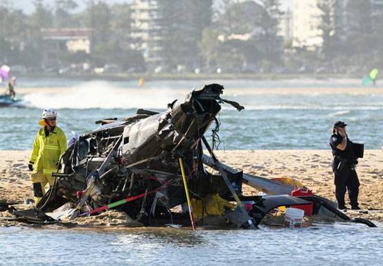 Dua Helikopter Tabrakan di Australia, Empat Orang Tewas