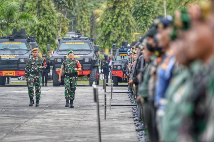4.000 Personel Gabungan Disiagakan Amankan Kunjungan Presiden di Riau