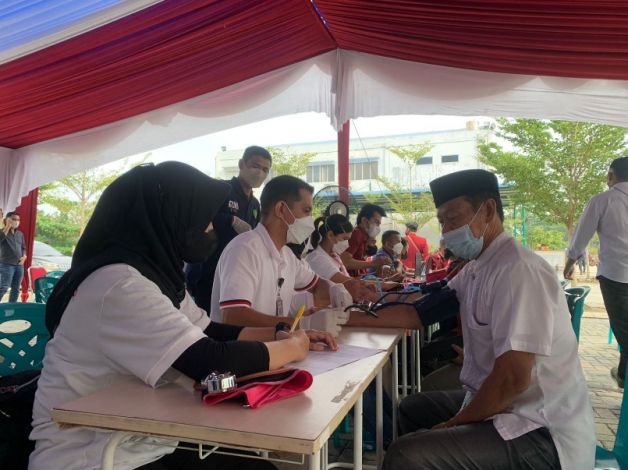 Universitas Muhammadiyah Riau dan Polda Kembali Gelar Vaksinasi Massal