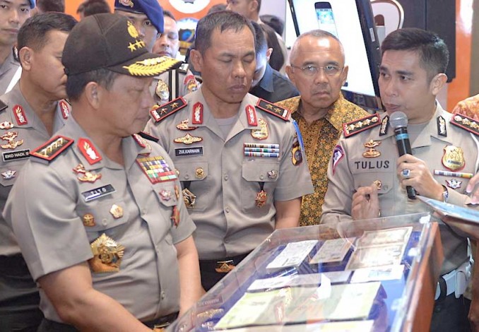 Kapolri Launcing Inovasi Pelayanan Publik Berbasis Teknologi Informasi Polda Riau
