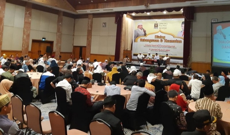 Hadirkan Ketua GNPF Ulama, PKS Riau Gelar Dialog Kebangsaan dan Keumatan