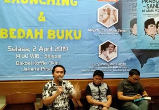 Penulis Buku Prabowo-Sandi di Mata Milenial Dulunya Pendukung Jokowi