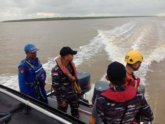 Kapal Boat Hilang Kontak di Sungai Nyamuk Rokan Hilir Riau