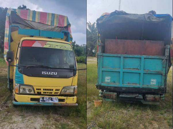 Angkut Pertalite 6.000 Liter Pakai Dump Truck, Seorang Pria Diamankan Polsek Tambusai Utara