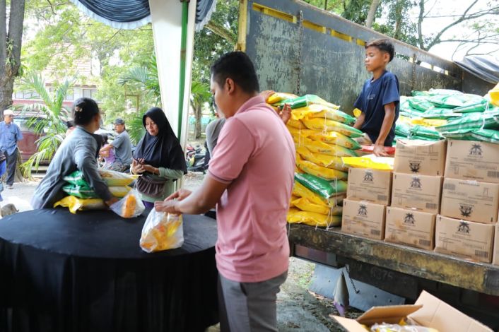 Gelar Pasar Murah, Disperindag Siak Siapkan 6 Ton Beras untuk Warga Lubuk Dalam