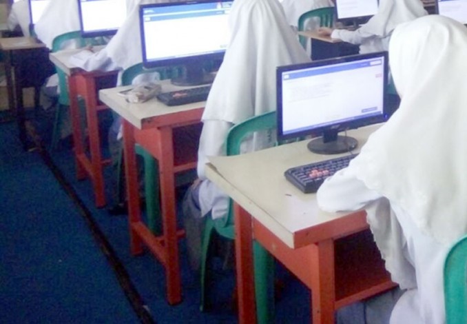 Nilai UNBK Tingkat SMA di Riau Turun