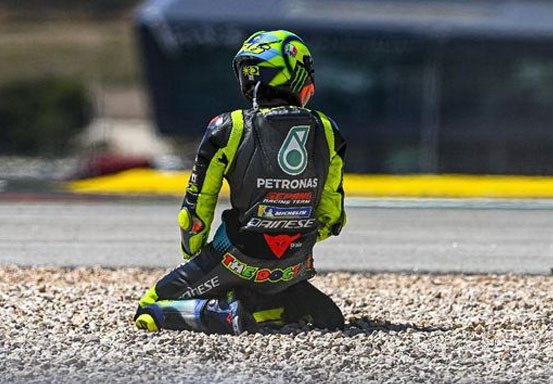 Finis Ke-17 MotoGP Spanyol, Tanda Rossi Pensiun Musim Ini