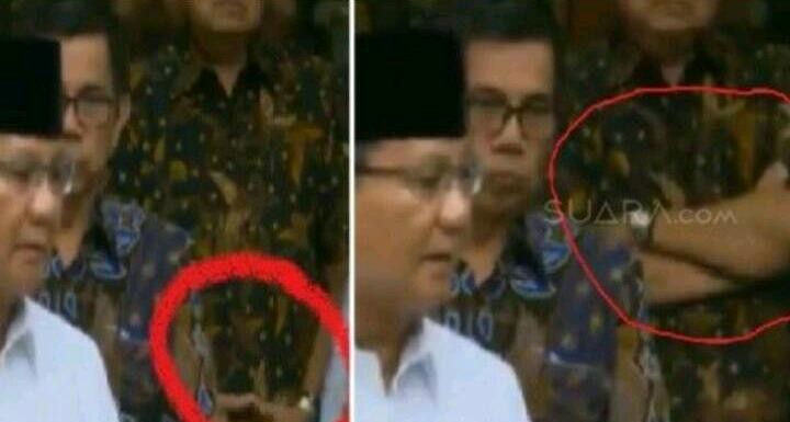 Gestur Tangan SBY Berubah saat Prabowo Ungkit Pilihan Politik Ani Yudhoyono