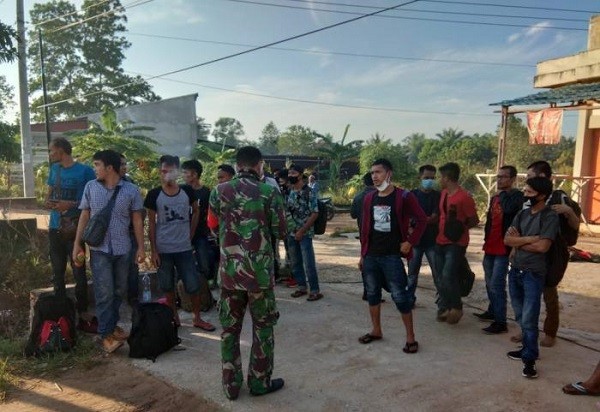 Pulang dari Malaysia secara Non Prosedural, 23 TKI Diamankan di Dumai