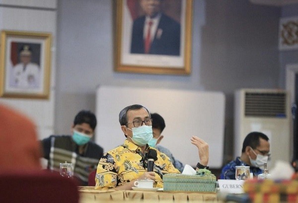Gubernur Riau Minta Wako dan DPRD Pekanbaru Segera Selesaikan RPJMD 2017-2022