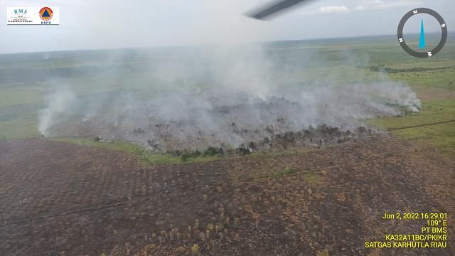 Fokus Pemadaman di Dumai dan Siak, BPBD Riau Ingatkan Masyarakat Tak Bermain Api