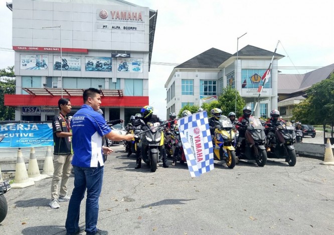 Touring ke Kilometer 0 Indonesia, IMO Mampir di Pekanbaru