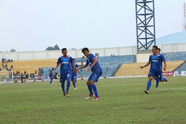 Gol Tunggal Riki Dwi Menangkan PSPS atas Blitar Bandung United