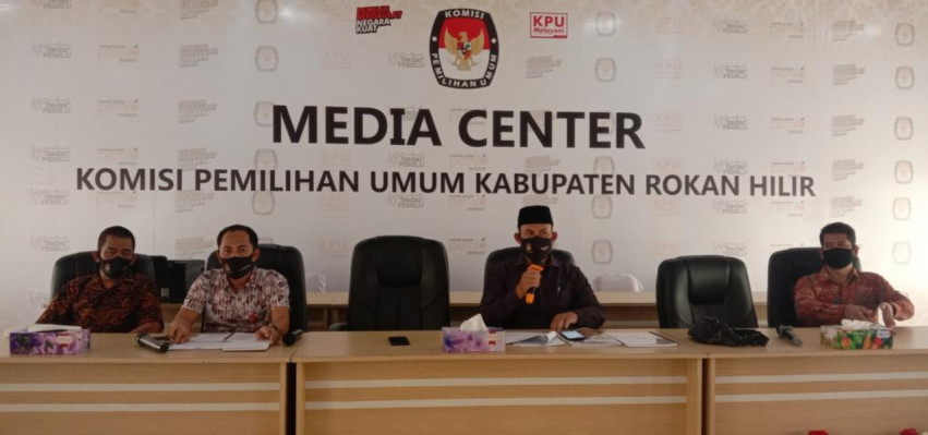 Pendaftaran Pilkada Dibuka Besok, KPU Rohil Batasi Rombongan Kandidat yang Ikut