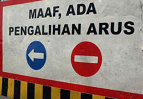 Jalan Ini Ditutup Sementara Karena Geladi Resik HUT ke-74 TNI
