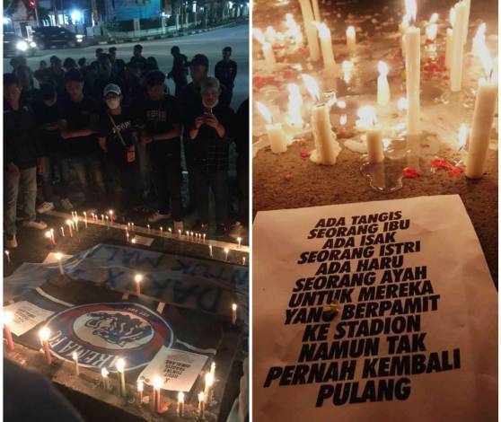 Solidaritas untuk Malang, Aliansi Supporter Riau Doa Bersama dan Tabur Bunga