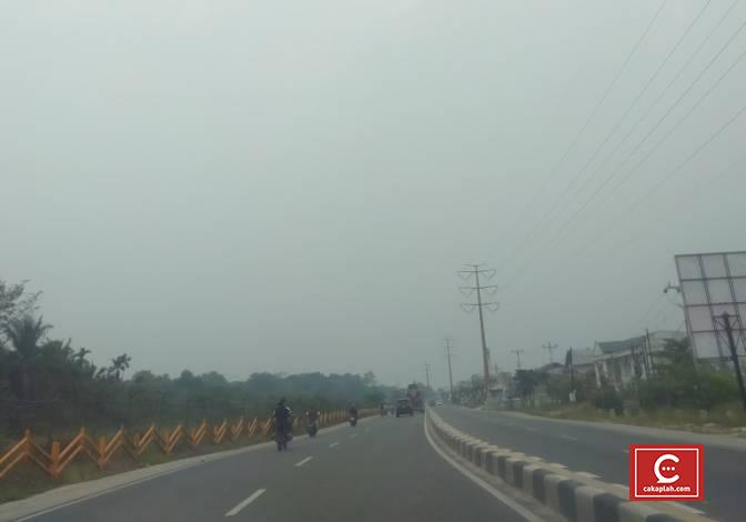 Surati Kabupaten Kota Waspadai Dampak Asap Karhutla, Besok Diskes Riau mulai Bagi-bagi Masker