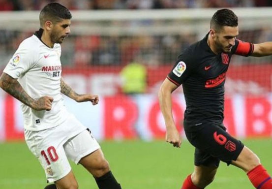 Sevilla Vs Atletico Berakhir Seri, Dua-duanya Gagal Depak Barcelona