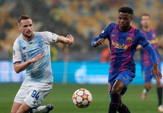 Dynamo Kiev Vs Barcelona: Barca Menang 1-0 Berkat Gol Semata Wayang Ansu Fati