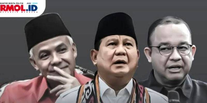 Elektabilitas Prabowo dan Anies Naik Usai Mendaftar ke KPU, Ganjar?