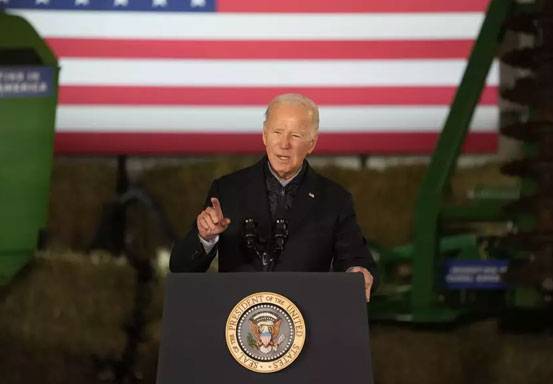 Diteriaki Saat Pidato, Joe Biden Beberkan Perannya untuk Hentikan Perang Israel-Palestina