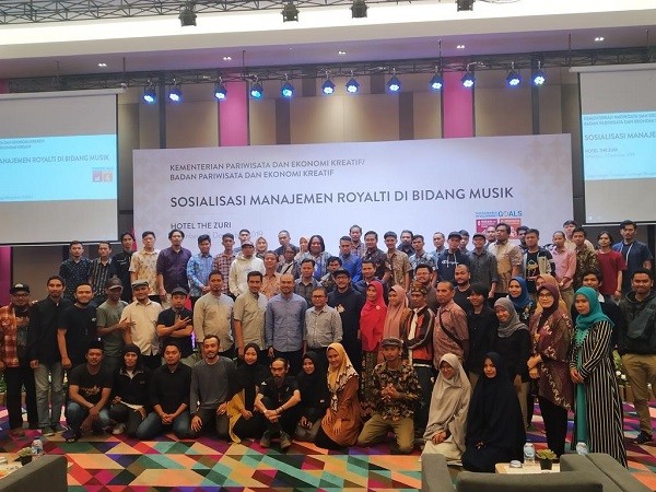 Kemenpar Ekraf Sosialisasi Pengelolaan Royalti bagi Musisi di Riau