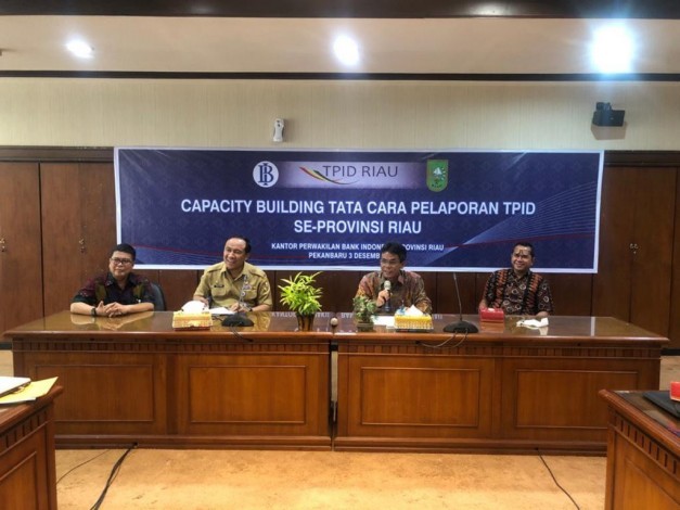 BI Gelar Capacity Building Tata Cara Pelaporan TPID se-Provinsi Riau
