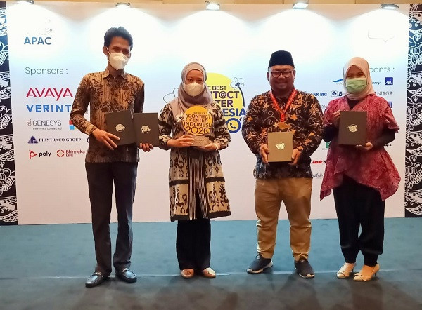 PGN Raih Runner Up 7 The Best Contact Center Indonesia 2020