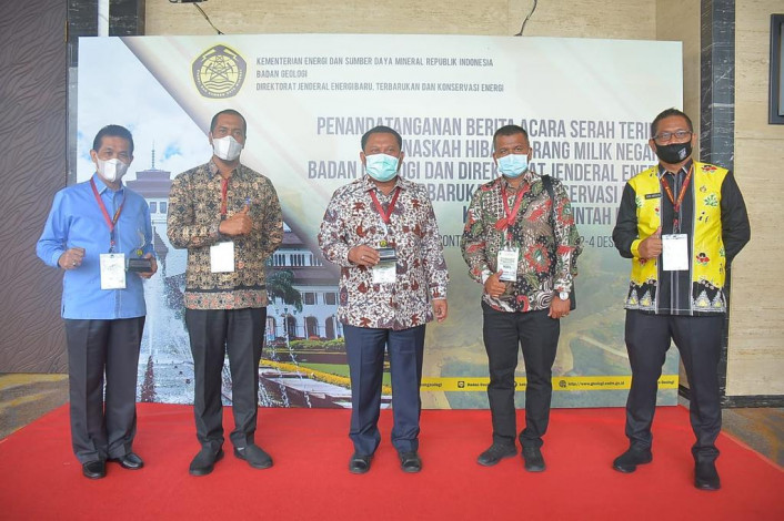 Kampar Terima Hibah Pengadaan Sumur Bor Air Bersih Rp 1,5 Miliar dari Kementerian ESDM