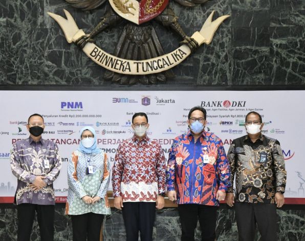 Bank Riau Kepri Ikut Sindikasi Kredit dan Pembiayaan Rp 4 Triliun ke PNM