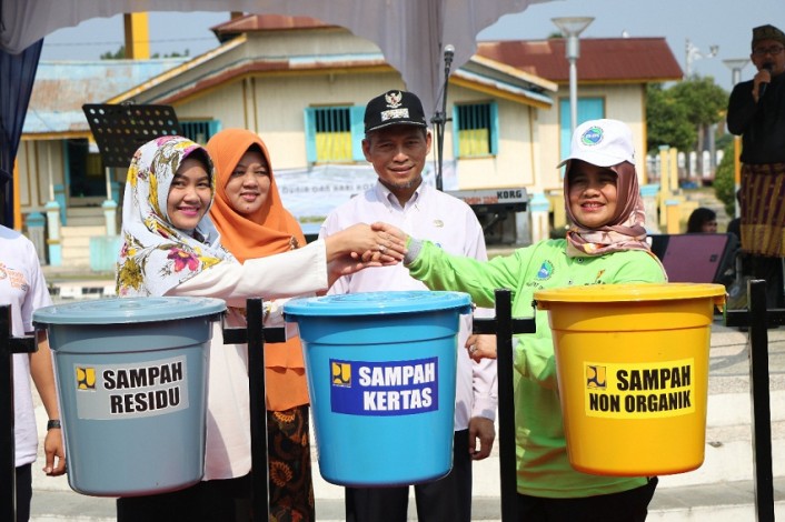 Pemko Pekanbaru Wajibkan Ruko di Jalan Protokol Sediakan Tong Sampah