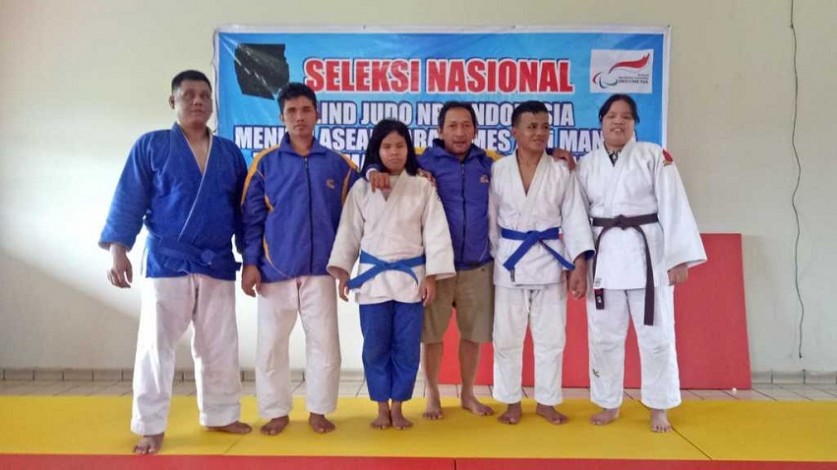 Tim Atlet Blind Judo NPC Riau Raih Dua Medali Emas