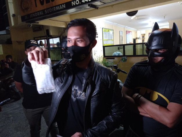 Ingin Bagi-bagi Sabu di Pangeran Hidayat, Pelaku Dibekuk Tim Batman Pekanbaru